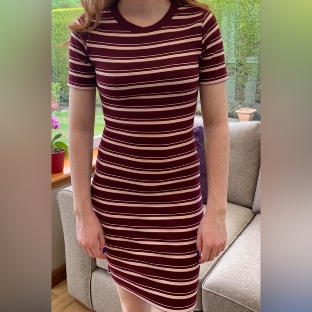 H&M Bodycon stripped Dresses || Small